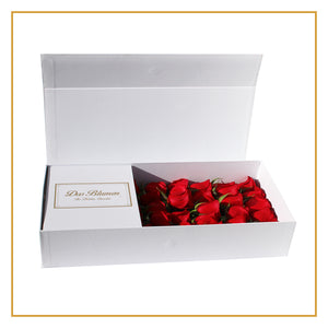 Estuche Rectangular Premium Blanco - Das Blumen México